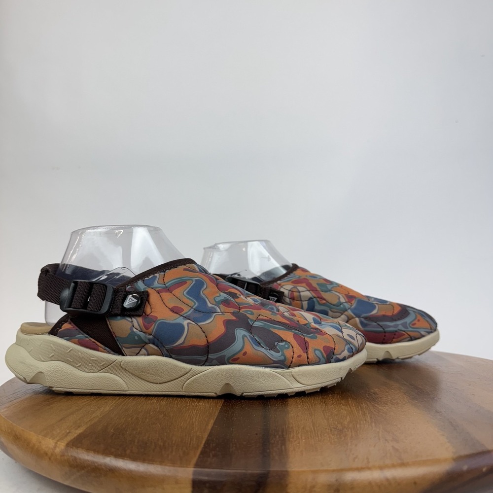 New Mens Staheekum Embark Brown Slingback Platform Chunky Clogs Size 9‎ M NWOB